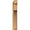 Ekena Millwork Westlake Block Rough Sawn Outlooker, Western Red Cedar, 6"W x 24"D x 36"H OUT06X24X36WTL05RWR - alternate 4
